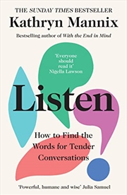 Buy Listen: A powerful new book about life, death, relationships, mental health