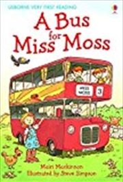 Buy Very First Reading 3 A Bus For Miss Moss