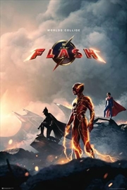 Buy Worlds Collide Flash 2023 Poster