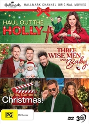 Buy Hallmark Christmas - Haul Out The Holly / Three Wise Men And A Baby / Lights, Camera, Christmas! - C