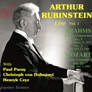 Buy Arthur Rubinstein Live, Vol 1