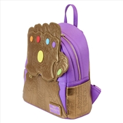 Buy Loungefly Marvel Comics - Thanos Gauntlet Metallic Mini Backpack
