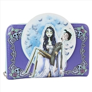 Buy Loungefly Corpse Bride - Moon Zip Around Wallet