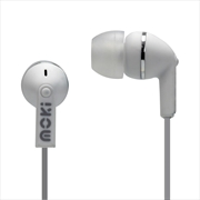 Buy Moki Dots Noise Isolation Earbuds - White 