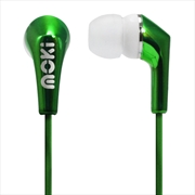 Buy Moki Metallics Earphone - Green 