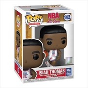 Buy NBA: Legends - Isiah Thomas White All Star Uni 92 Pop! Vinyl