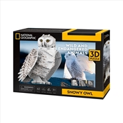 Buy National Geographic Snowy Owl 3D Puzzle