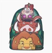 Buy Loungefly Lion King (1994) - Three Friends US Exclusive 3 Pocket Mini Backpack [RS]