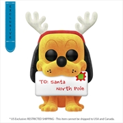 Buy Disney - Pluto Holiday US Exclusive Flocked Pop! Vinyl [RS]