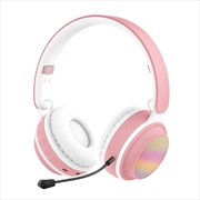 Buy Laser Kids BT LED Headset Pink