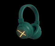 Buy Laser Kids Bluetooth LED Headset with ENC Green