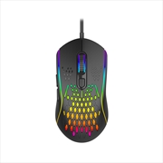 Buy Laser Gaming Wired RGB M1210 12800 DPI Mouse Black