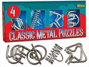 Buy 4 Classic Metal Puzzles