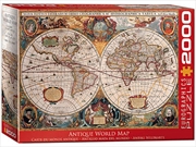 Buy Antique World Map 2000 Piece