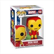 Buy Marvel Comics - Iron Man with Bag Holiday Pop! Vinyl