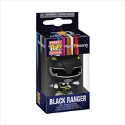 Buy Power Rangers 30th Anniversary - Black Ranger Pop! Keychain