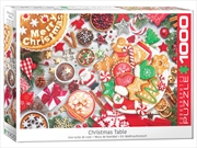 Buy Christmas Table 1000 Piece
