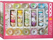 Buy Colorful Tea Cups 1000 Piece
