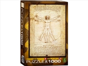 Buy Da Vinci, Vitruvian Man 1000 Piece