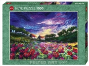 Buy Felted Art, Sundown Poppy 1000 Piece