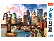 Buy Funny Cities, Cats In New York 1000 Piece