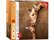 Buy Giraffe Mother Kiss 500 Piece Xl