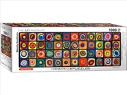 Buy Kandinsky Colour Squares Pano 1000 Piece
