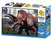 Buy Lenticular 3d Triceratop 500 Piece
