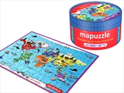 Buy Mapuzzle World 100 Piece