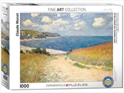 Buy Monet, Path Thru Wheat Fields 1000 Piece