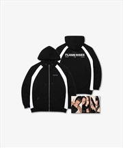 Buy Flame Rises Tour: Black Hoodie Size S