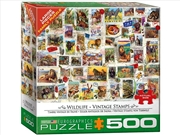 Buy Wildlife Vintag.Stamps 500 Piece Xl