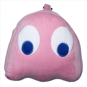 Buy Pac Man Pink Ghost Travel Pillow & Eye Mask Set