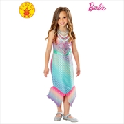 Buy Barbie Colour Change Mermaid Costume - Size 6-8