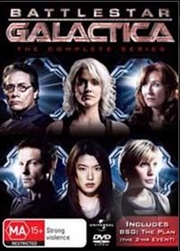 Buy Battlestar Galactica: Season 1 - 4 Boxset + The Plan DVD