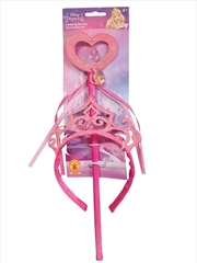 Buy Sleeping Beauty Accessory Bundle- Wand & Tiara Set