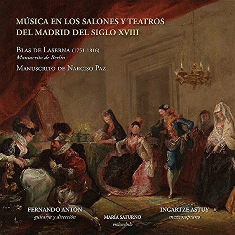 Musica En Los Salones & Teatros Del Madrid/Product Detail/Classical