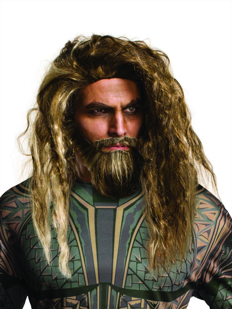 Aquaman Beard & Wig Set -  Adult/Product Detail/Costumes
