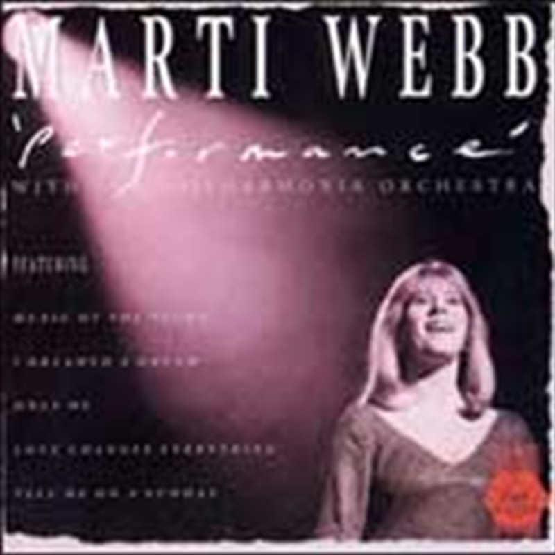 Marti Webb: Performance/Product Detail/Soundtrack