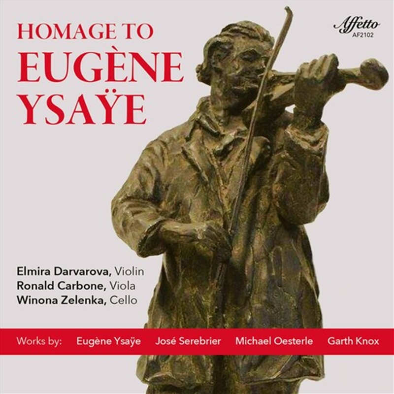 Homage To Eugene Ysaye/Product Detail/Classical