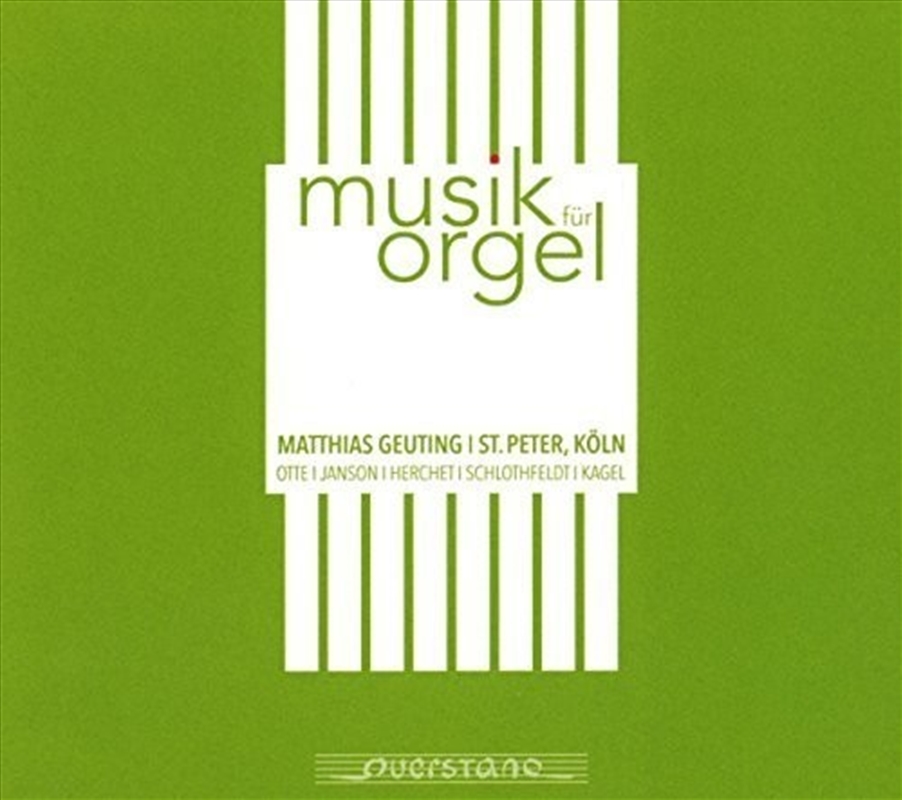 Otte: Music For Organ/Product Detail/Classical