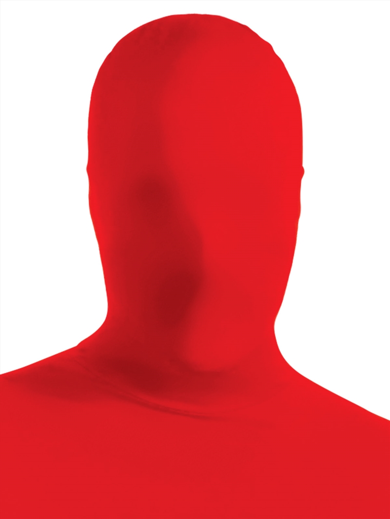 2Nd Skin Face Mask Red - Adult/Product Detail/Costumes
