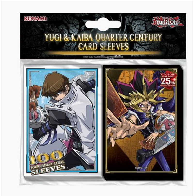 Yu-Gi-Oh! - Yugi & Kaiba Quarter Century Card Sleeves/Product Detail/Card Games