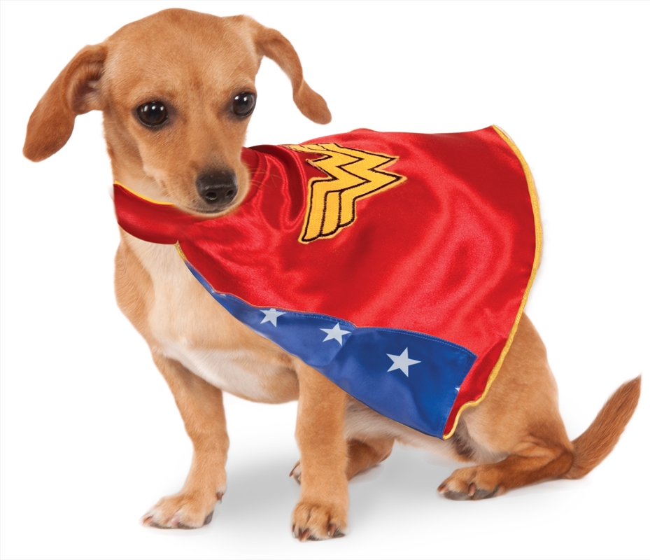 Wonder Woman Cape Pet Costume- Size Xs/Product Detail/Costumes