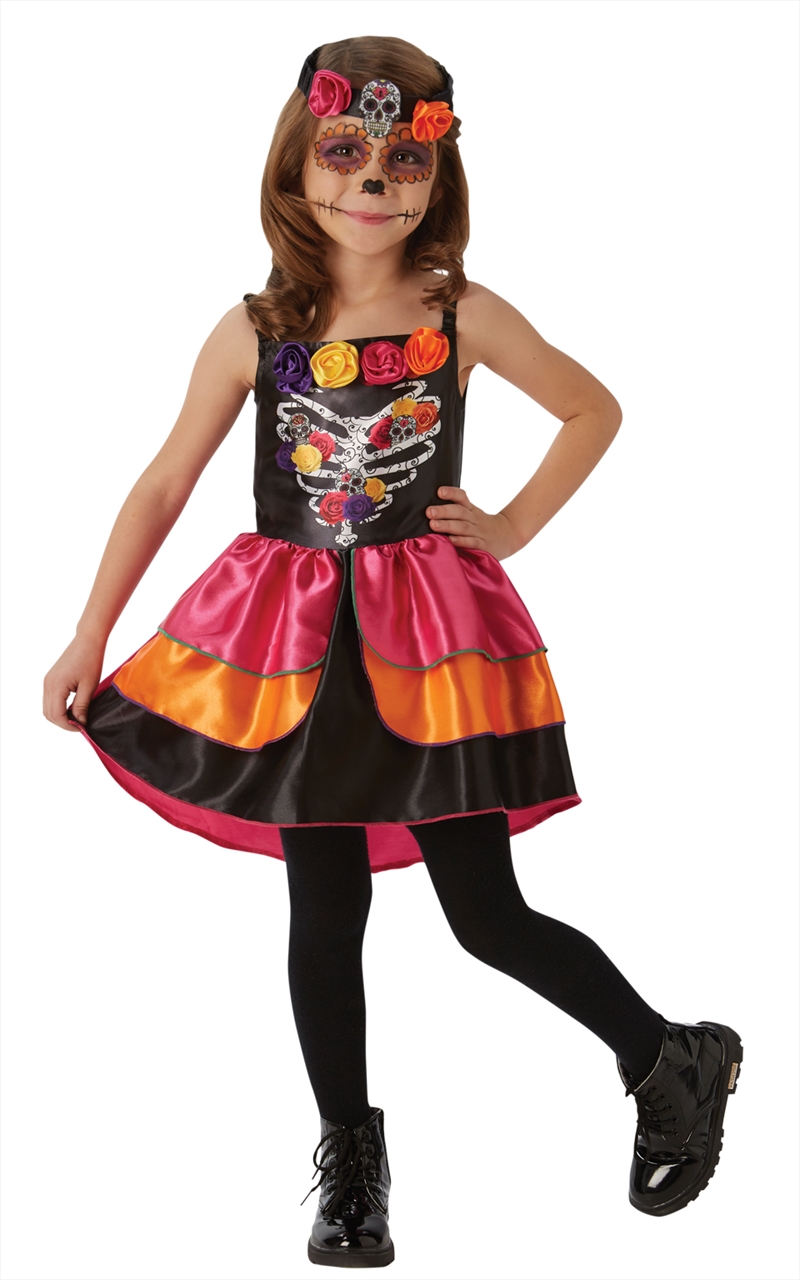 Sugar Skull Day Of The Dead Costume - Size M/Product Detail/Costumes
