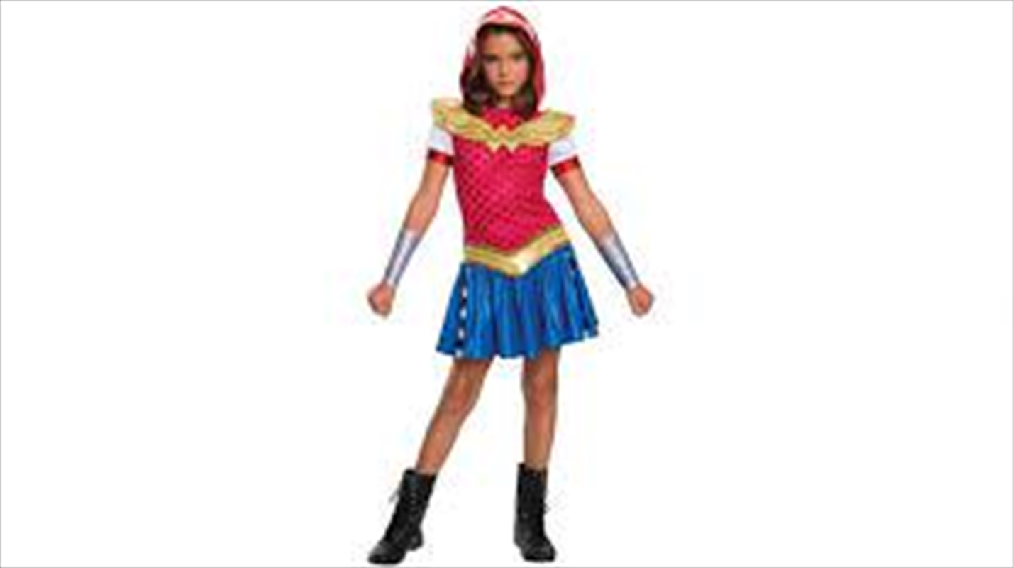 Wonder Woman Dcshg Hoodie Costume - 6-8 Yrs/Product Detail/Costumes