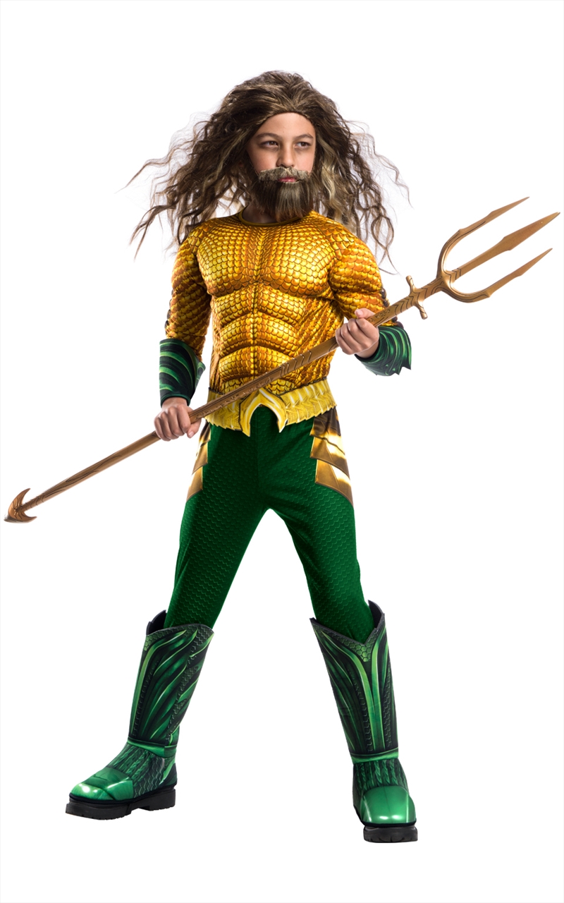 Aquaman Deluxe Costume - Size M/Product Detail/Costumes