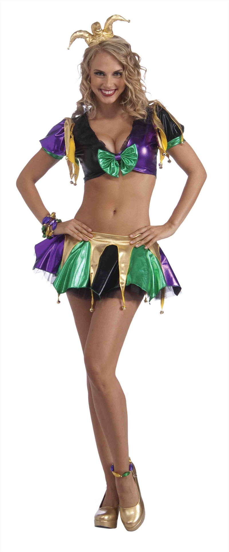 Jester Sexy Costume - Size Std/Product Detail/Costumes