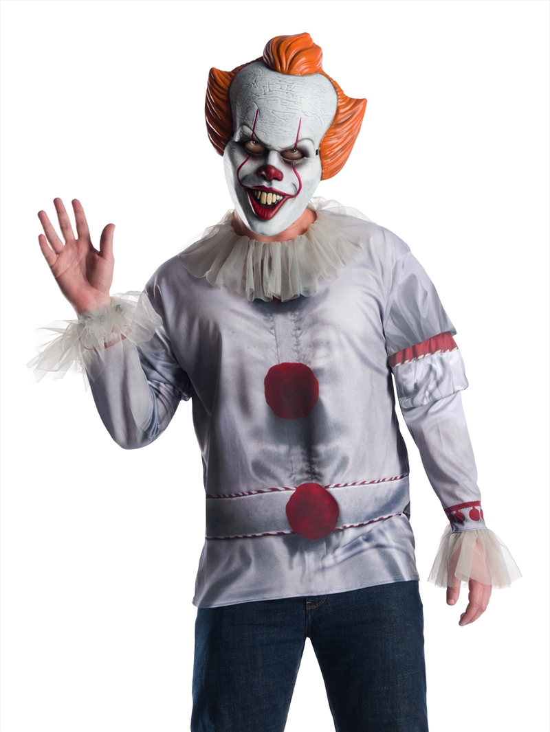 Pennywise 'It' Movie Costume Top - Size Xl/Product Detail/Costumes