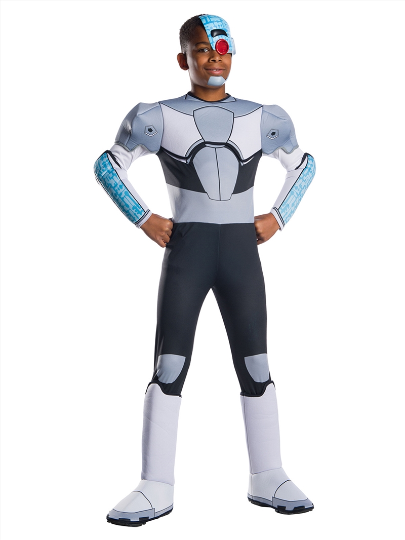 Cyborg Deluxe Costume - Size M/Product Detail/Costumes
